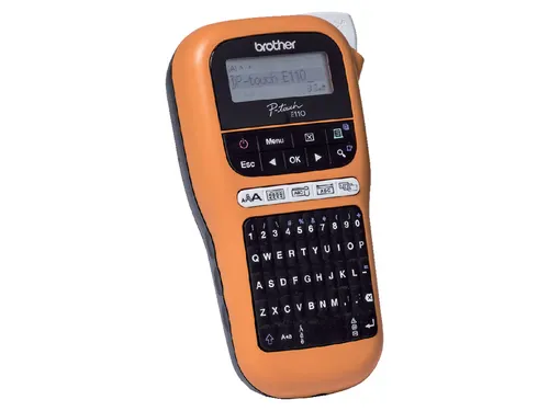 Brother P-Touch E110 Labelprinter Industriële Handheld