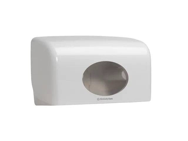 Toiletpapierdispenser Kimberly Clark Aquarius duo wit 6992