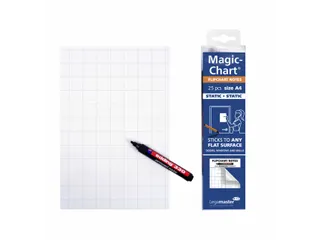 Legamaster Magic-Chart notes flipchart folie A4 20x30cm Wit 25 vel - 1