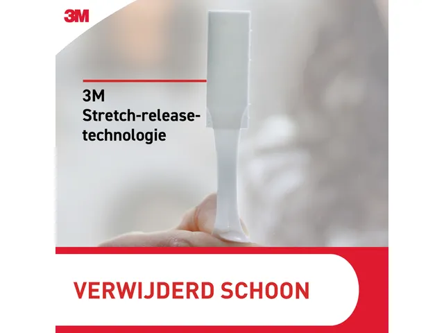 Bevestigingsstrip Command groot klik vast 7,2kg wit