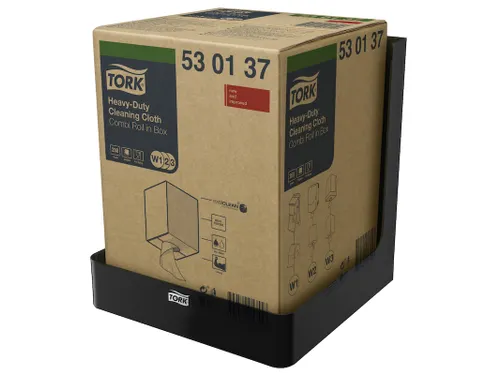 Tork 207210 Boxed Combirol Poetspapier Dispenser Kunststof Zwart W3