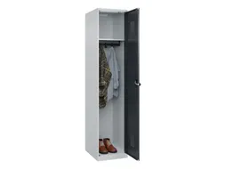 locker,HxBxD 1850x400x500mm,1vak,vak B 400mm,draaigrendel