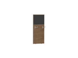 baliepaneel v. bureau aanbouw rechts NT-cherry BN8010-antraciet 600mm - 1