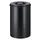 Papierbak met Vlamdover 110 liter 470mm x 72cm Zwart