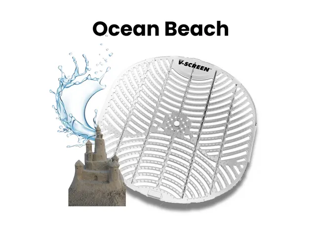 Urinoirmat V-screen Ocean Spray 12 stuks