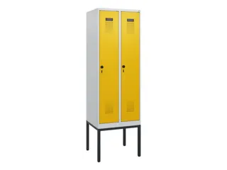 schoollocker,HxBxD 1950x600x500mm,2vak,vak B 300mm,draaigrendel - 2