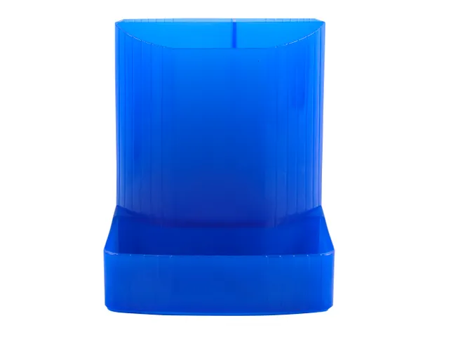 Pot à crayons MINI-O CTO bleu océan trans