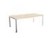 In hoogte verstelbaar bureau,HxBxD 720-840x2000x1000mm,NE-esdoorn