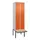 locker voor scheiding van kleding,HxBxD 2120x600x815mm,2vak