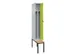 locker voor scheiding van kleding,HxBxD 2120x300x815mm,1vak