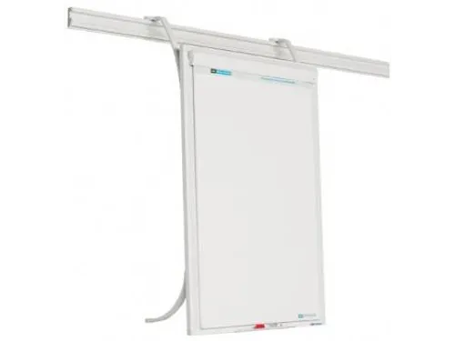 Smit Visual Flipover Partnerline 100x70cm wit emaille