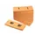 Nummerblok 42x105mm nummering 1-1000 oranje 10 stuks