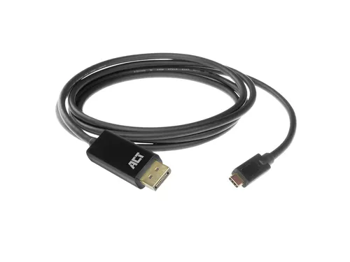 Kabel ACT USB-C naar Displayport 60Hz 2 meter