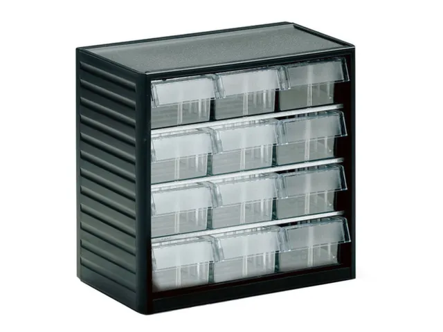 Magazijnunit Pp-Behuizing 290x310x180mm 12 Laden Maat 4