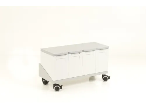 Onderwagen Voor 4Afvalbakken 15L