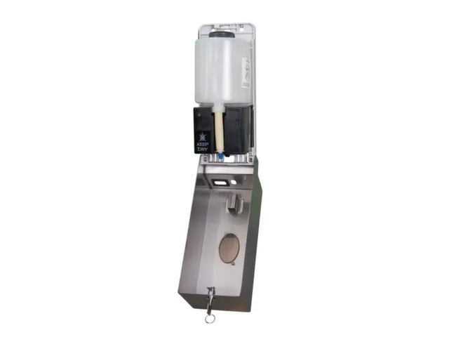 ontsmettingsmiddeldispenser,HxBxD 270x110x115mm,inhoud 0,8l