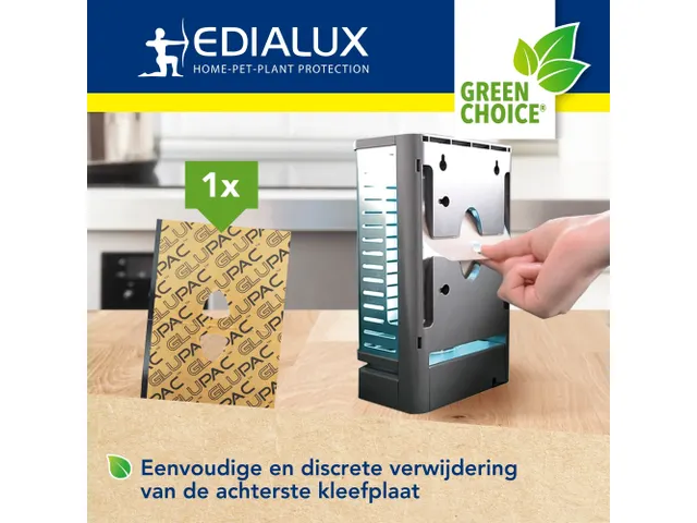 Prism LED UV insectenvanger met Glupac lijmplaat