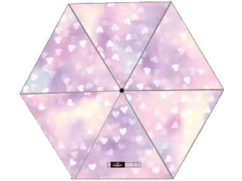 Paraplu Beckmann klein model, Unicorn Princess Purple