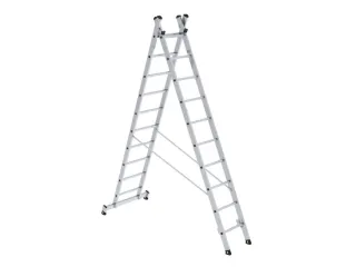 multifunctionele reformladder,2x10,sporten,balk L 5,02m,aluminium - 1