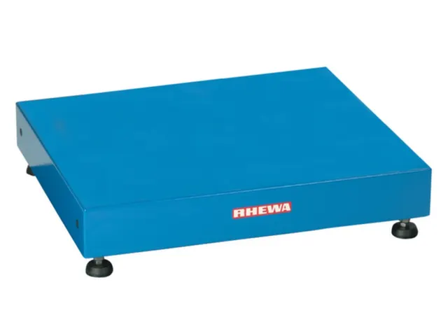 Vloerweegschaal Weegblad 650x550cm Weegbereik 0.4-150kg