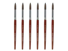 Penseel Kangaro Serie 120 rond Nr. 22 geitenhaar doos 6 stuks