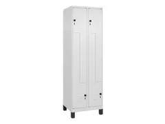 Z-garderobekast,HxBxD 1950x600x500mm,vak B 150/300mm,draaigrendel