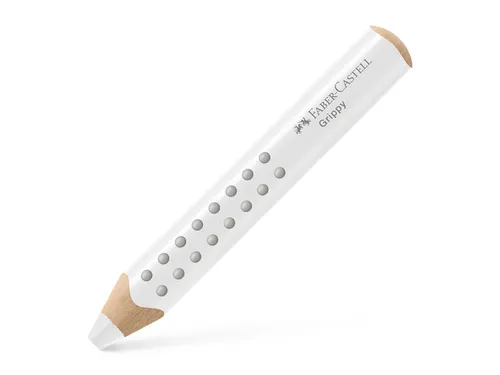 Kleurpotlood Faber-Castell Grippy XXL Jumbo Wit