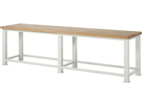 Zwaarlastwerkbank H X B X D 850x 3000x 900mm Beukenhouten Werkblad