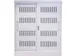 Euroseats Schuifdeurkast 105x90x40cm Wit