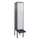 locker voor scheiding van kleding,HxBxD 2120x400x815mm,1vak