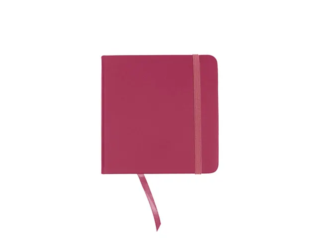 Schetsboek Kangaro 12x12cm ruby PU HC 80 vel 140gr roomwit met elastie