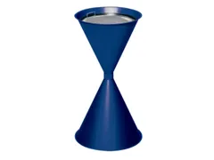 Zandasbak Staalplaat 730x400mm Ronde Trechter Verzinkt Ral5010