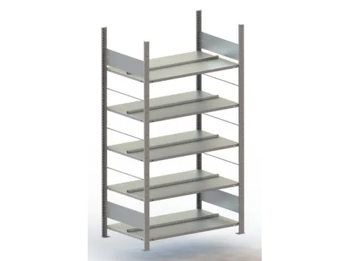 Inhaakstelling Basisveld Verzinkt 1850x1056x636mm 5legborden 80kg