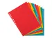 Tabbladen gerecycleerd karton 220g 10 tabs A4