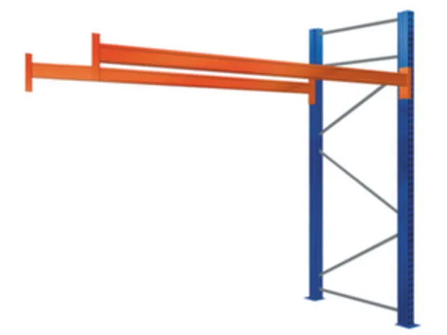 bokstelling,aanbouwveld,HxBxD 2500x2700x1100mm,vakl. 1500kg