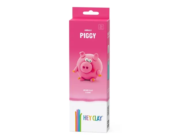 Klei Hey Clay Piggy 3 potjes