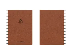 Schrift Adoc Business A4 ruit 5x5mm 144 pagina's 90gr bruin