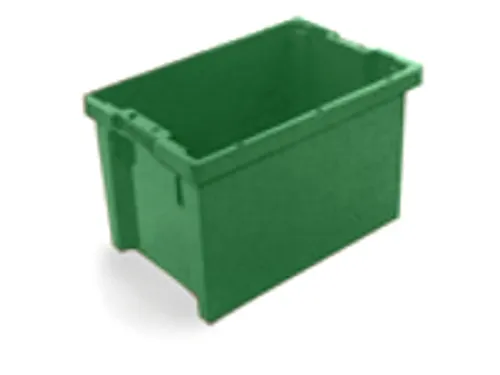 Draaistapelbak Pp Hxlxb 350X600X400Mm 65L Groen