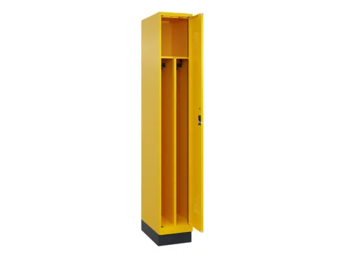 locker voor scheiding van kleding,HxBxD 1950x300x500mm,1vak