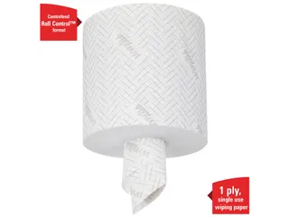 Poetsrol WypAll L10 1-laags 18,3cmx190m 500vel wit 7406 - 5
