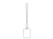 HERMA 6932 Hanglabel 15x24mm Wit karton met wit draad 1000 stuks