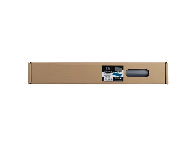 Onderlegger flexibel PVC 43x90cm kristal