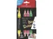 Marqueur acrylique Faber-Castell Black Edition Shake & Paint néon 4pc