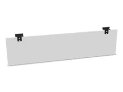 paneel voor knieën,v. in hgte. verst. bureau,B 1400mm,Bl-wit