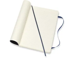 Notitieboek Moleskine large 130x210mm lijn soft cover sapphire blue - 4