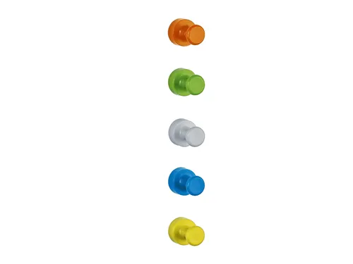 Magneet MAUL Neodymium kegel 12mm 1.5kg assorti 10 stuks