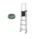 Escabeau aluminium 5 marches SL500 argent