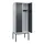 locker,HxBxD 2120x800x500mm,2vak,vak B 400mm,draaigrendel