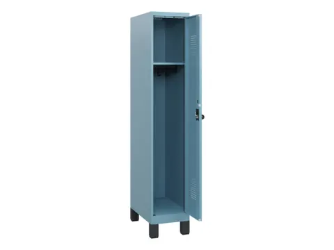 schoollocker,HxBxD 1630x300x500mm,1vak,vak B 300mm,draaigrendel,voeten