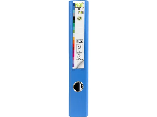 Ordner PP Prem'Touch A4maxi 50mm blauw